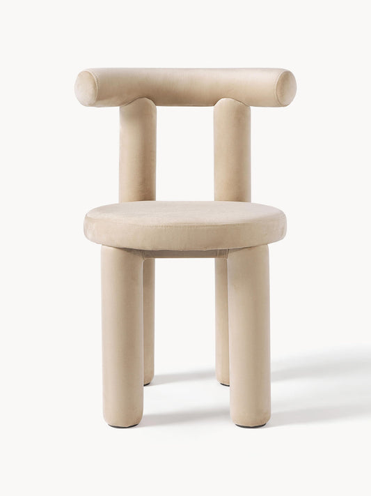 Silla Luna terciopelo (pack de 2)
